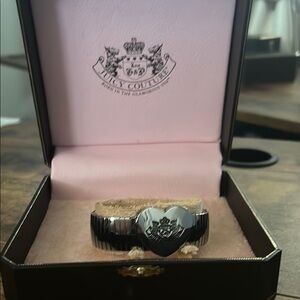 Juicy Couture Silver Heart Bracelet